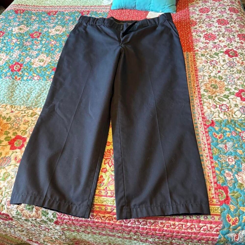 Unbranded Men's Black and Navy Trousers